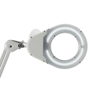 Lampe loupe MAULviso LED avec pince blanc