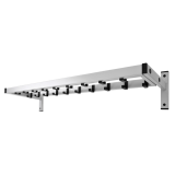Kapstok wand VepaBins Safe met 19 haken