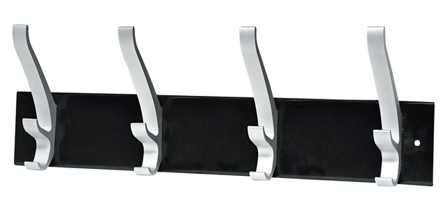 Unilux portemanteau mural Cypres, 4 crochets