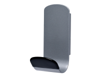 Patère magnétique Unilux Steely 1 crochet gris