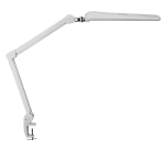 MAULcraft LED Desk Lamp, Table Clamp, Adjustable Intensity, White