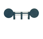 <em>Magnetischer Kleiderhaken Vepa Bins mit 3 Haken</em>