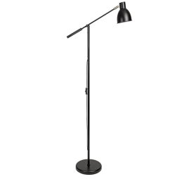 Vloerlamp MAUL Finja excl. LED lamp hg 138cm arm 30cm zwart