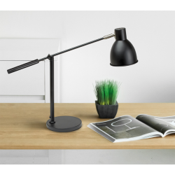 Bureau de lampe MAULfinja sans ampoule LED socle noir