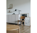 Schreibtischlampe MAULfinja ohne LED-Glühbirne Sockel schwarz