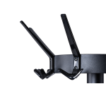 Portemanteau sur pied MAULcaligo 175cm 32 crochets noir RAL 9004