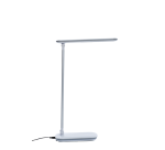 Bureau de lampe MAULjazzy LED intensité réglable + port USB blanc