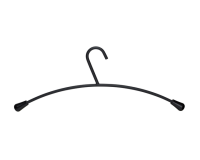 Cintre MAUL métal 460x190mm noir 5 pièces