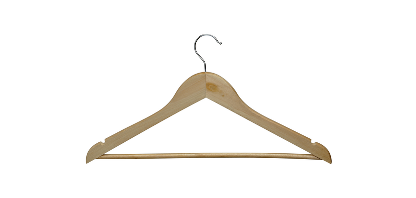 Kledinghanger MAUL hout 450x220mm beuken 8 stuks