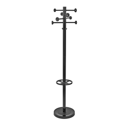 De_perchero metalico maul grando 8 colgadores y paraguero color negro 375x1750x365 mm
