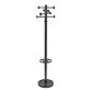 Portemanteau sur pied MAULgrando 175cm 16 crochets noir RAL9004