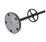 Portemanteau sur pied MAULgrando 175cm 16 crochets noir RAL9004