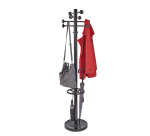 Portemanteau sur pied MAULgrando 175cm 16 crochets noir RAL9004