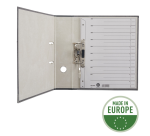 Registern Leitz 1650 Karton 200g A4 4 perforiert Grau