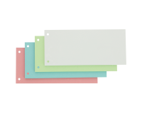 Bande de séparation Oxford Small 240x105mm 190g assorti 100 pièces