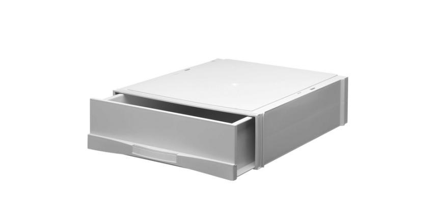 Stackable Drawer Cassette Djois with 1 Tall Gray Drawer