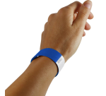 Blue Combicraft Tyvek Bracelet 100 pieces