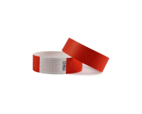 Bracelet Combicraft Tyvek rouge 100 pièces