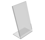 Présentoir de table Europel en L A6 portrait acryl