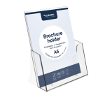 Folderhouder Europel A5 transparant