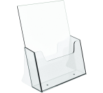Folderhouder Europel A5 transparant