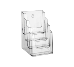 Prospekthalter Europel 4 Fächer A5 Acryl