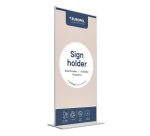 Présentoir de table Europel en T 105x210mm portrait acryl