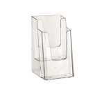 Folderhouder Europel 2 vaks 1/3 A4 transparant