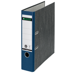 Classeur à levier Leitz 1080 180° A4 80mm carton bleu