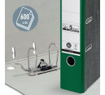 Classeur à levier Leitz 1080 180° A4 80mm carton vert