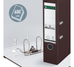 Lever arch file Leitz 1010 180° A4 80mm PP brown