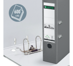 Lever Arch File Leitz 1010 180° A4 80mm PP Grey