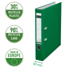 Ordner Leitz 1015 180° 50mm PP A4 groen