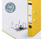 Leitz 1015 180° Lever Arch File A4 50mm PP Yellow