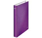 Leitz WOW Maxi A4 Binder 2 D-Rings 25mm Purple