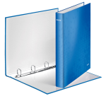 Classeur Leitz WOW A4 maxi 4 anneaux méc-D 25mm bleu