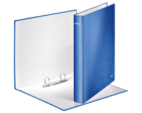 Classeur Leitz WOW A4 maxi 2 anneaux méc-D 25mm bleu