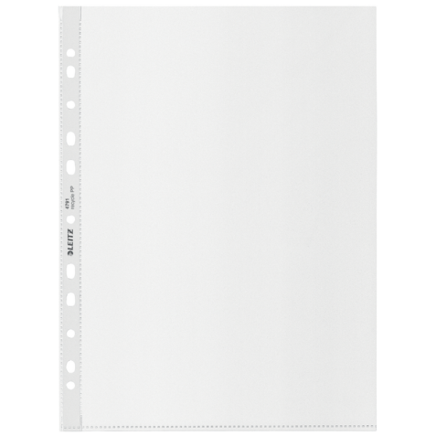 Leitz re:cycle premium showtas, 11-gaats, transparent, pak van 100