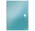 Leitz WOW A4 Elastic Folder 3 Flaps PP Mint