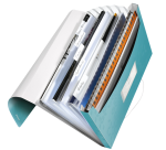 Leitz WOW Sorter for A4 6 Compartments PP Mint