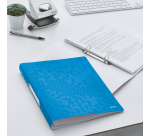 Leitz WOW A4 Ring Binder 2 Rings Mech- Ø 25mm PP Blue