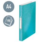 Leitz WOW Ordner A4 2-Ring-Mechanik- O 25mm PP Minze