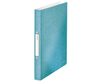 Classeur Leitz WOW A4 2 anneaux méc- O 25mm PP menthe