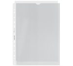 Pochette Leitz Premium ouverture gauche A4 PP 0,13mm transparent 100 pièces