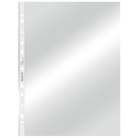 Pochette Leitz Premium Standard Copy safe A4 PP 0,08mm transparent 100 pièces