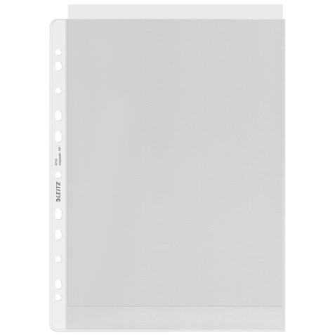 Pochette Leitz Premium Copy safe A4 PP 0,13mm transparent 100 pièces