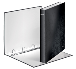 Classeur Leitz WOW A4 Maxi 4 anneaux méc-D 25mm noir