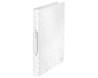 Ringband Leitz WOW A4 2-rings O-mechaniek 25mm PP wit