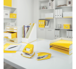 Classeur Leitz WOW A4 Maxi 2 anneaux méc-D 25mm jaune