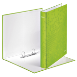 Leitz WOW A4 Maxi Binder 2 D-Rings 25mm Green